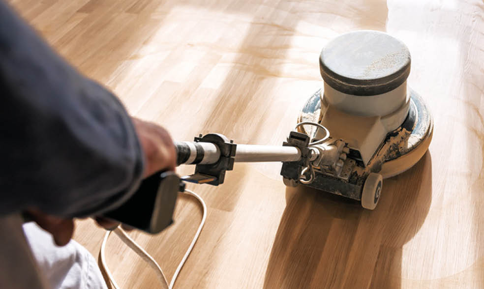 Parquet machine rental